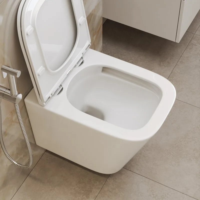 Унитаз подвесной BelBagno Ardente-R BB520CH-TOR BB2322SC с микролифтом, безободковый, глянцевый белы Sancos — официальный сайт