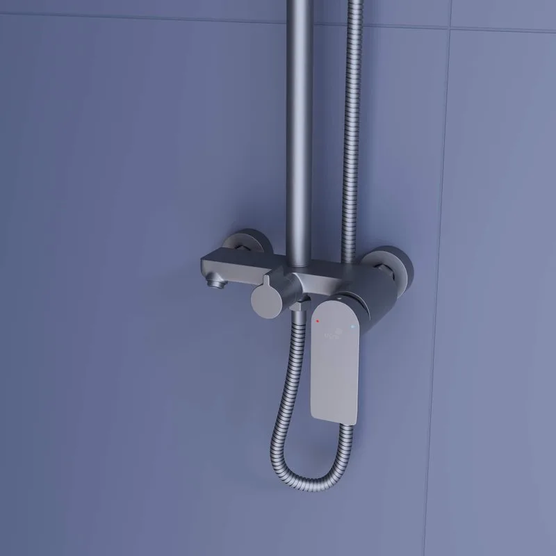 Душевая стойка RGW Shower Panels SP-27Gr, серая Sancos — официальный сайт