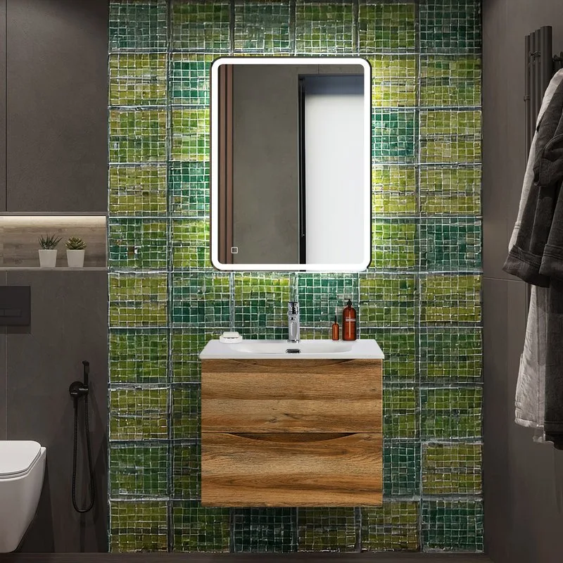 Тумба под раковину без столешницы BelBagno Marino-cer-n 60 подвесная, rovere rustico Sancos — официальный сайт