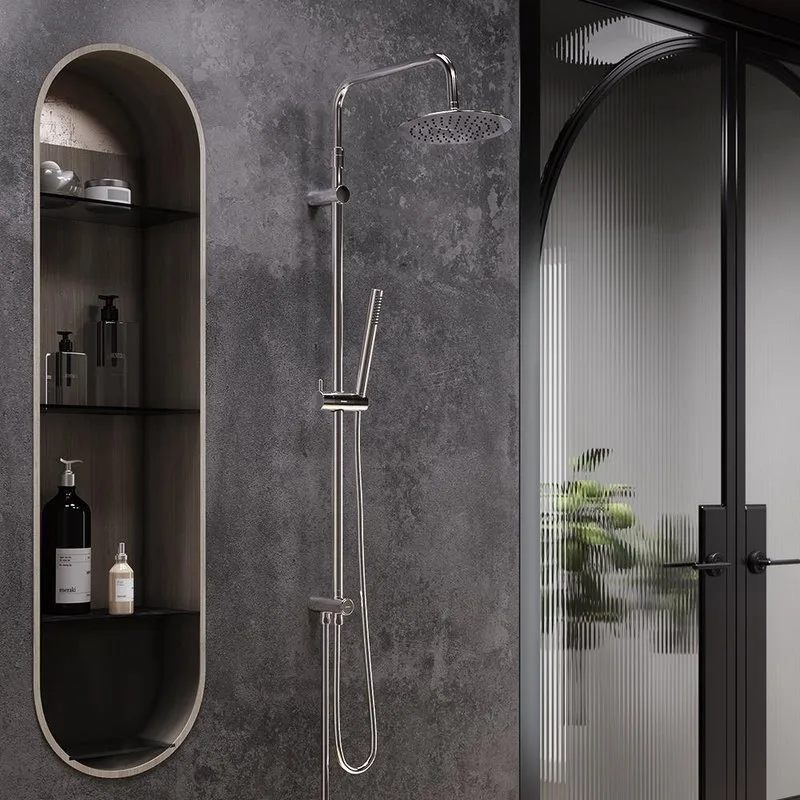 Душевая стойка Damixa Scandinavian Pure 936000000, хром Sancos — официальный сайт