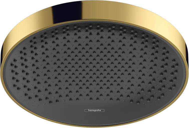 Верхний душ Hansgrohe Rainfinity 360 26231990 полированное золото Sancos — официальный сайт