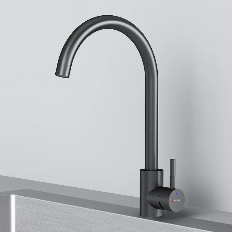 Смеситель для кухни AM.PM X-Joy S F85B07122, черный Sancos — официальный сайт