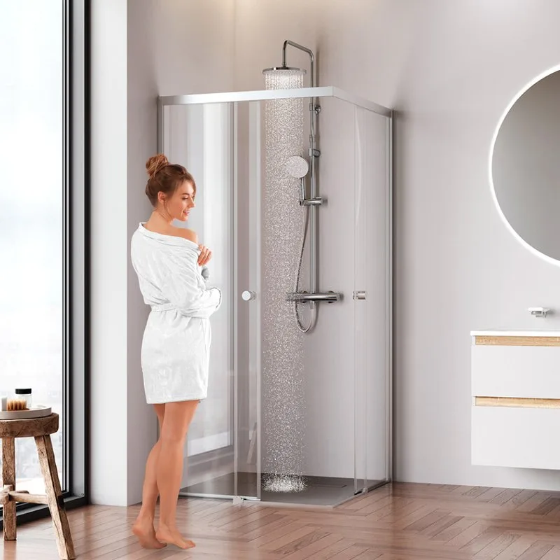 Душевой уголок AM.PM X-Joy W94G-403-9090-МТ1К 90х90 см Sancos — официальный сайт