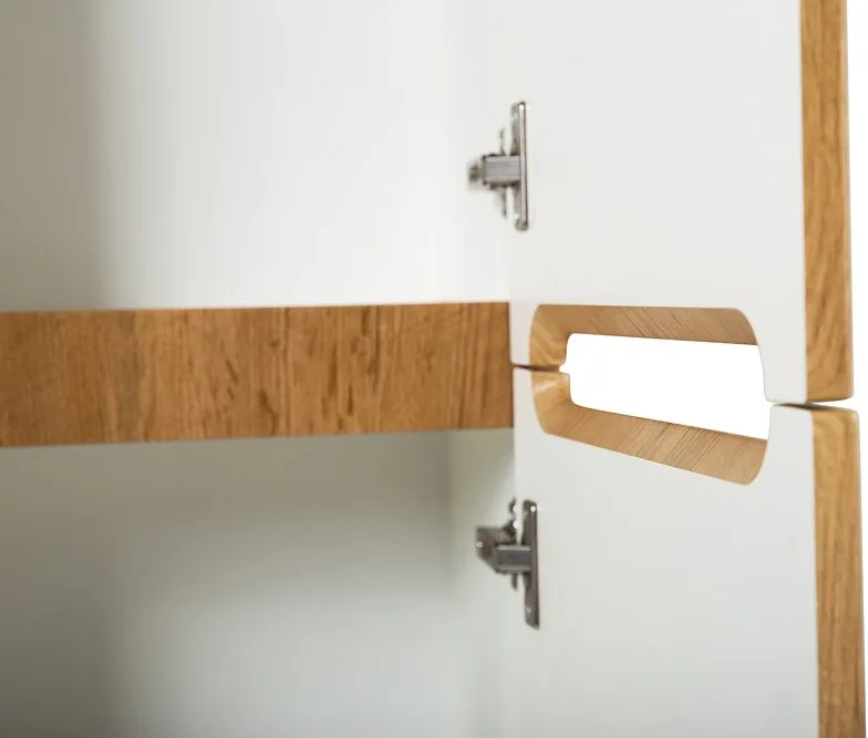 Шкаф-пенал для ванной BelBagno Etna 40 R rovere  nature Sancos — официальный сайт