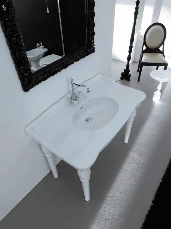 Мебельная раковина ArtCeram Hermitage HEL004 01 00 Sancos — официальный сайт
