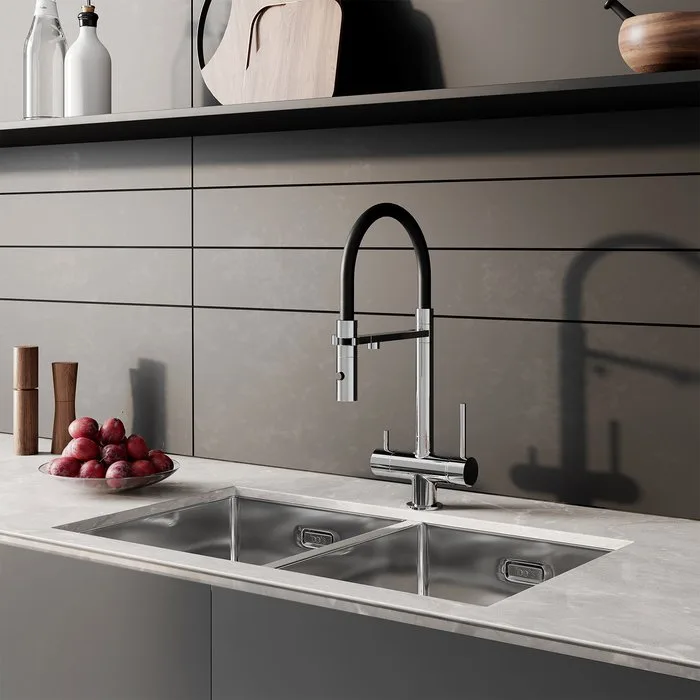 Смеситель для кухни IDDIS Ace ACESBFFi05 хром, с гибким изливом Sancos — официальный сайт