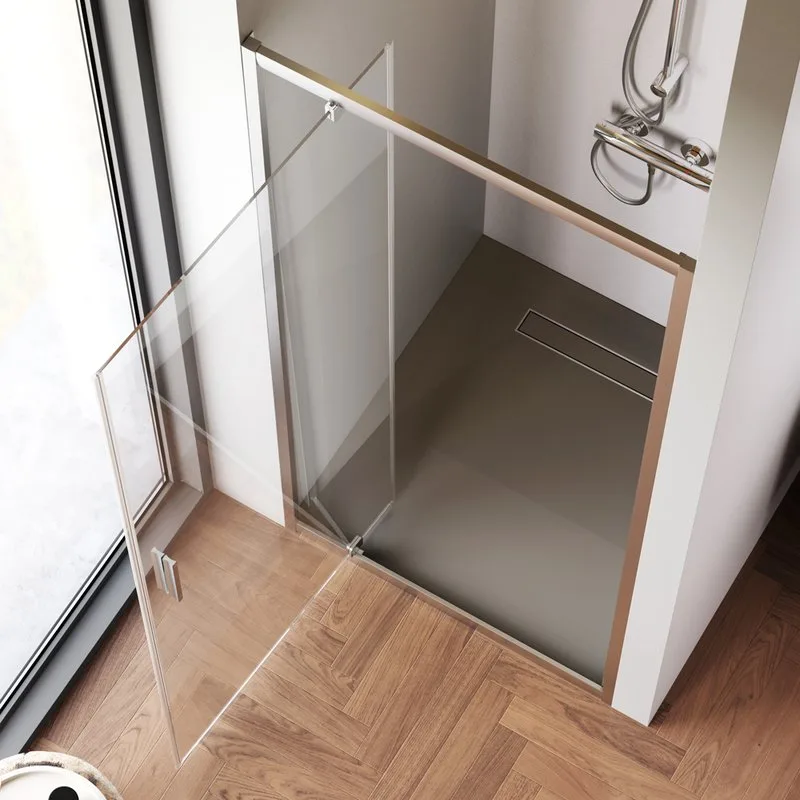 Душевая дверь в нишу AM.PM Gem W90G-90-1P-MT 80 см Sancos — официальный сайт