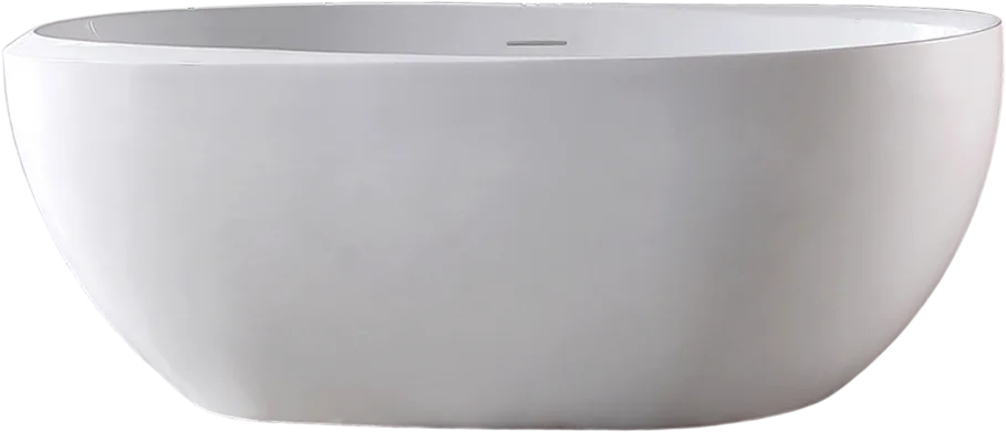Акриловая ванна Abber AB9285 170x80 см, отдельностоящая, белая, овальная, с каркасом, со сливом-пере Sancos — официальный сайт
