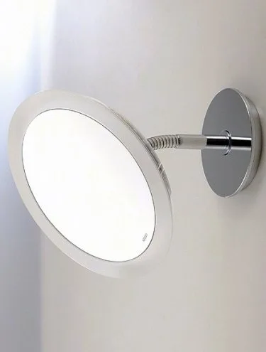 Косметическое зеркало Keuco Bella Vista 17605 019000 с подсветкой, поворотное, хром Sancos — официальный сайт