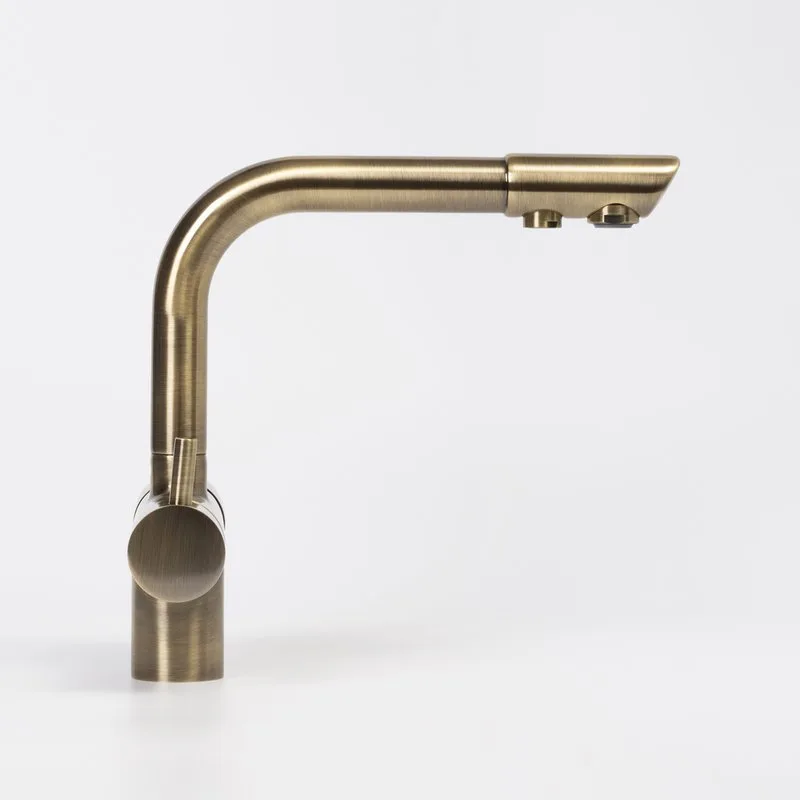 Смеситель для кухни Wasserkraft A8037, светлая бронза Sancos — официальный сайт
