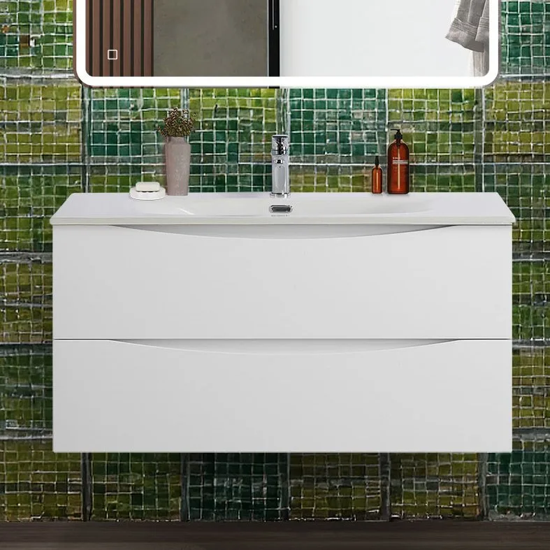 Тумба под раковину без столешницы BelBagno Marino-cer-n 100 подвесная, bianco lucido Sancos — официальный сайт