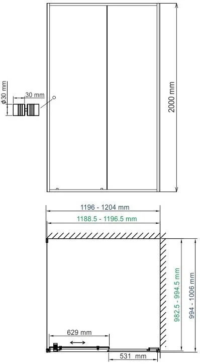 Душевой уголок Wasserkraft Dill 61S10 Sancos — официальный сайт