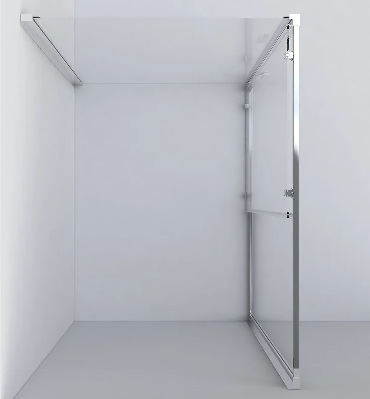 Душевой уголок Vincea Garda VSR-1G1012CL 120x100 см, профиль хром, стекло прозрачное Sancos — официальный сайт