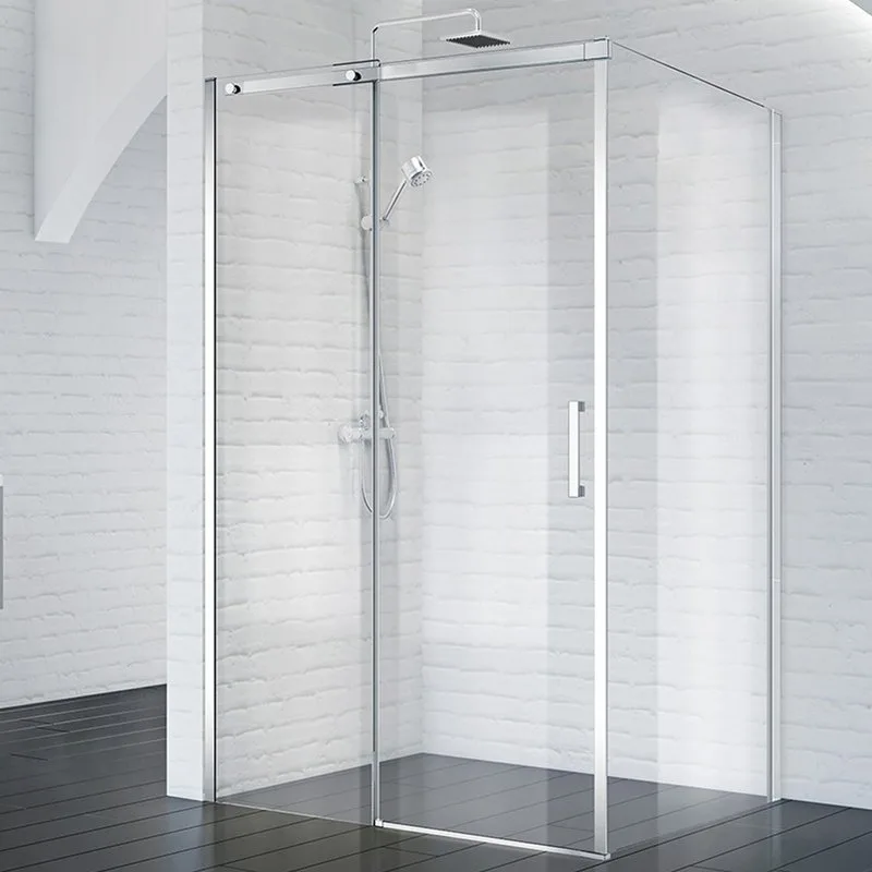 Душевой уголок BelBagno Acqua -AH-1-150/80-C-Cr профиль хром Sancos — официальный сайт