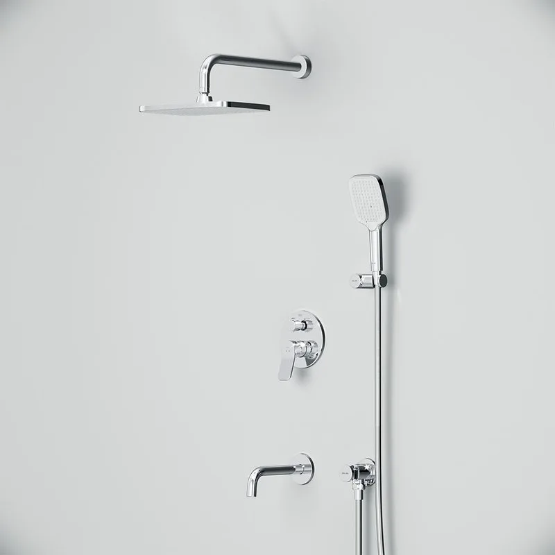 Душевой комплект AM.PM X-Joy FB85A3RH40 С ВНУТРЕННЕЙ ЧАСТЬЮ, хром Sancos — официальный сайт
