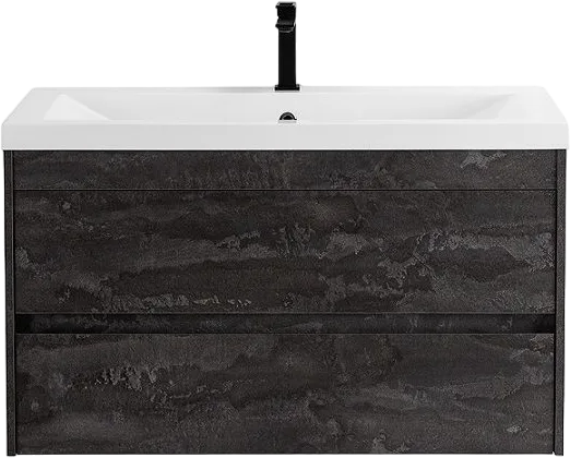 Тумба под раковину без столешницы Art&Max Family-M 90 подвесная, iron stone Sancos — официальный сайт