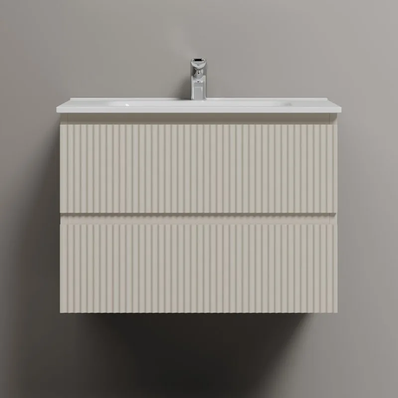 Тумба под раковину Sancos подвесная Snob R 70 Beige Soft SNR70CE Sancos — официальный сайт