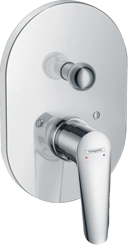 Встраиваемый смеситель Hansgrohe Logis E 71408000 С ВНУТРЕННЕЙ ЧАСТЬЮ Sancos — официальный сайт