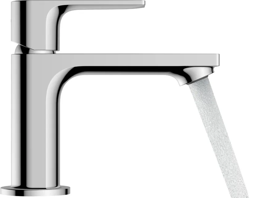 Смеситель для раковины Hansgrohe Rebris E 72550000 с донным клапаном, хром Sancos — официальный сайт