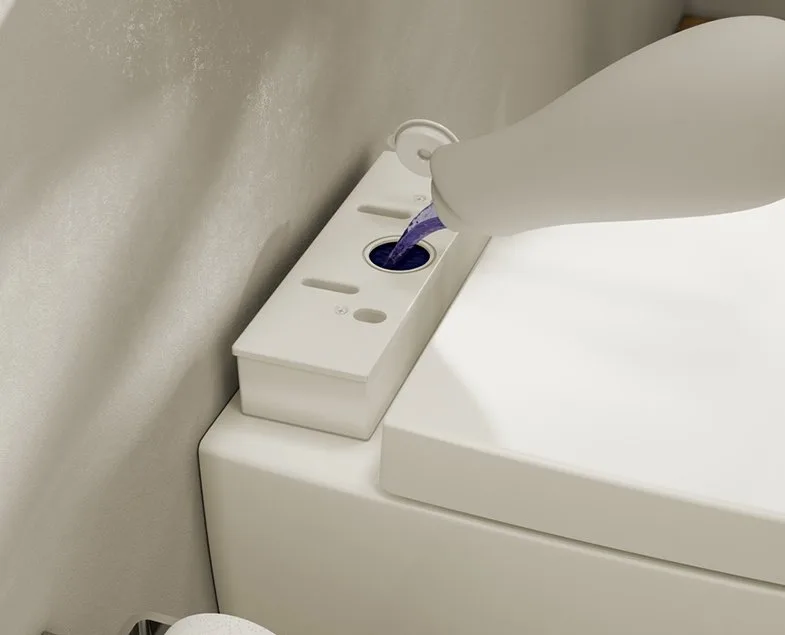 Чаша для унитаза подвесного VitrA Metropole 7672B003-1686 с емкостью для чистящей жидкости Sancos — официальный сайт