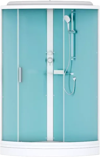 Душевая кабина AM.PM X-Joy W88C-401-100WT с крышей, белый