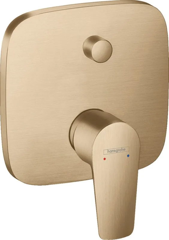 Встраиваемый смеситель Hansgrohe Talis E 71745140, шлифованная бронза Sancos — официальный сайт