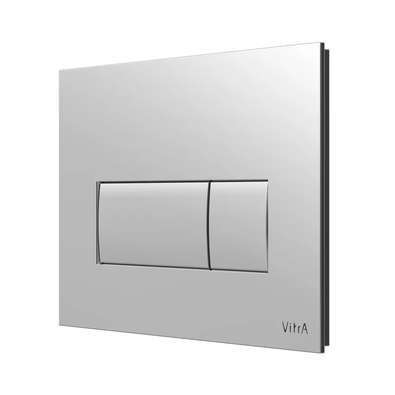 Кнопка смыва VitrA Root Square 740-2380 хром Sancos — официальный сайт
