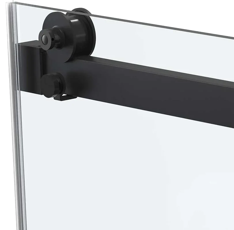 Душевая дверь в нишу Vincea Como Soft VDS-1CS130CLB 130 см профиль черный Sancos — официальный сайт