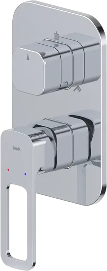 Встраиваемый смеситель IDDIS Slide SLISB00i68 С ВНУТРЕННЕЙ ЧАСТЬЮ, хром Sancos — официальный сайт