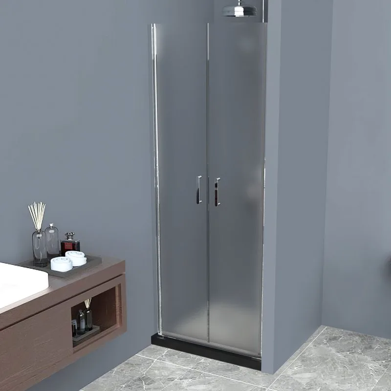 Душевая дверь в нишу BelBagno Uno B-2-70-P-Cr стекло текстурное Sancos — официальный сайт