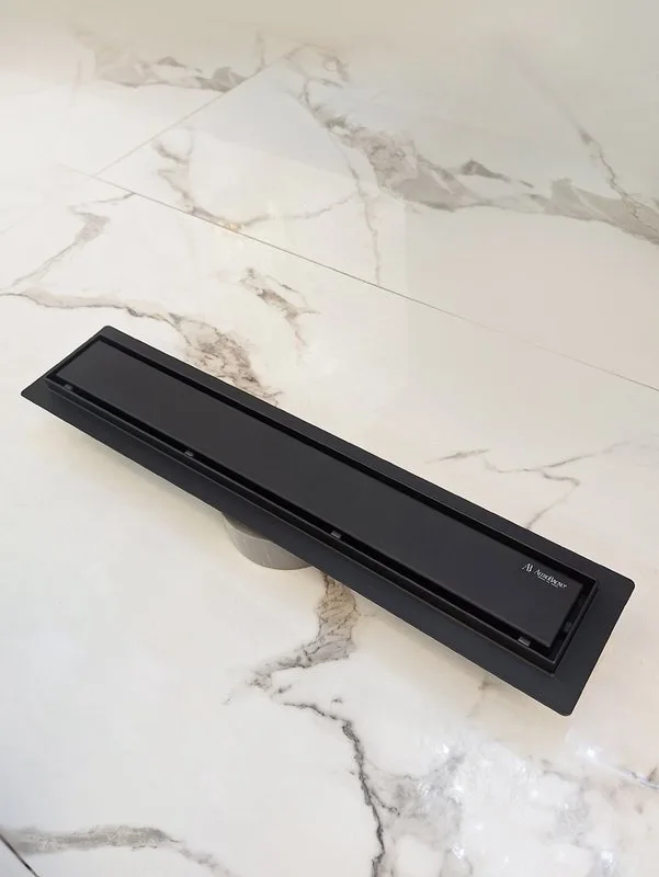 Душевой трап (лоток) AltroBagno Beni aggiuntivi AltroBagnoFD071205NeOp, матовый черный Sancos — официальный сайт