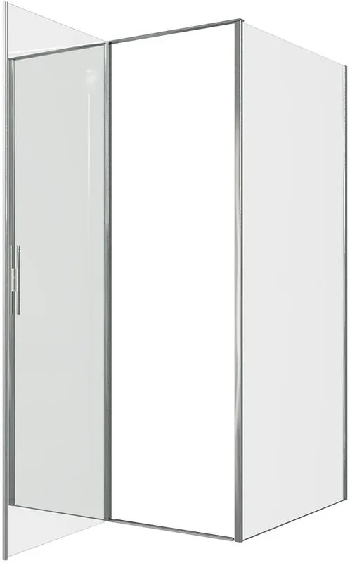 Душевой уголок Allen Brau Priority 120x100, профиль хром, стекло прозрачное Sancos — официальный сайт