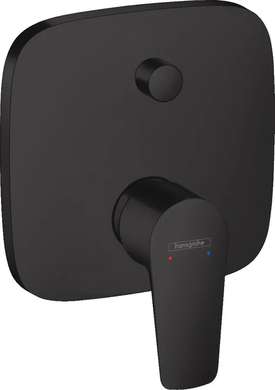 Встраиваемый смеситель Hansgrohe Talis E 71745670, матовый черный Sancos — официальный сайт