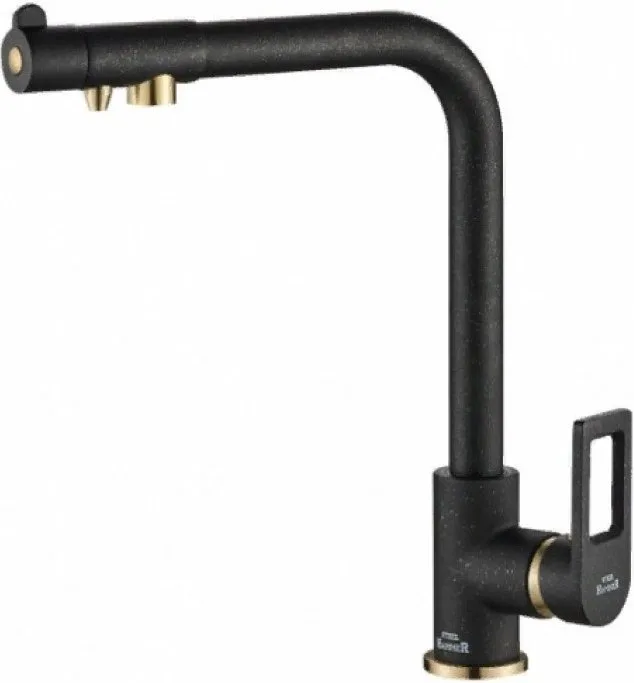 Смеситель для кухни Steel Hammer SH 572 BLACK BR Sancos — официальный сайт