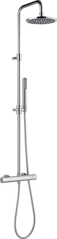 Душевая стойка Webert Elio EL980507015PVC, хром Sancos — официальный сайт
