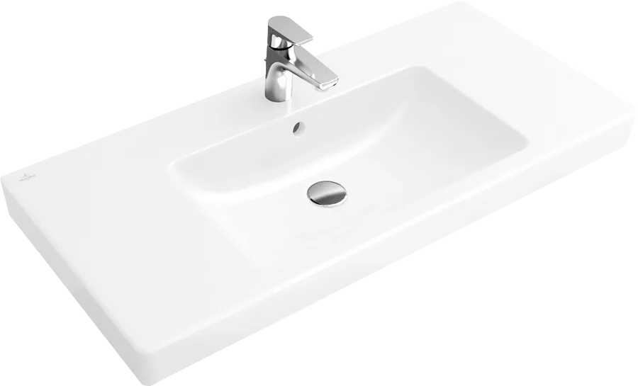 Мебельная раковина Villeroy & Boch Subway 2.0 7175 8001 alpin Sancos — официальный сайт