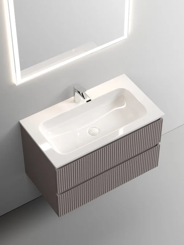 Тумба с раковиной Sancos Snob T 80 см, doha soft Sancos — официальный сайт