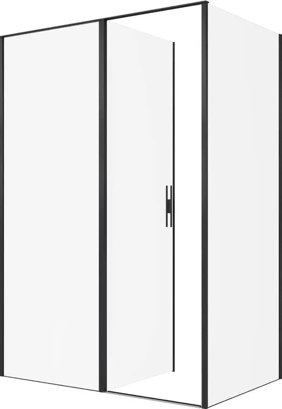 Душевой уголок Allen Brau Priority 140x90, профиль черный браш, стекло прозрачное Sancos — официальный сайт