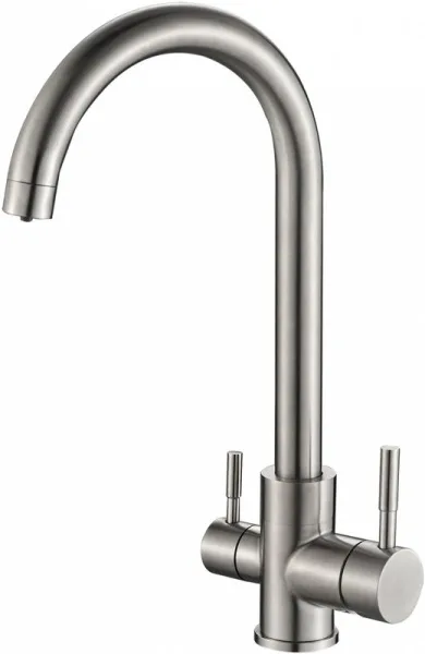 Смеситель для кухни Steel Hammer SH 713 INOX