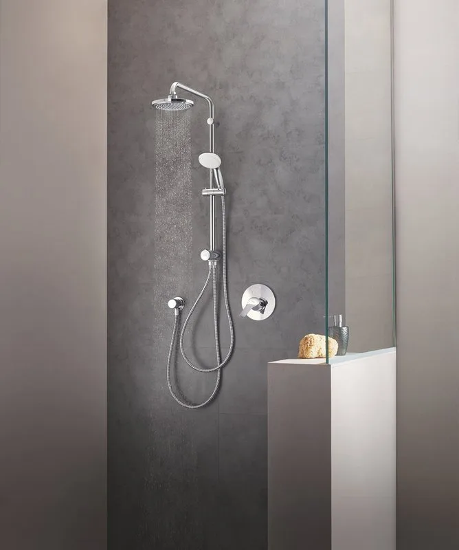 Душевая стойка Grohe New Tempesta System 26381001 Sancos — официальный сайт
