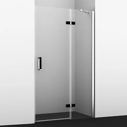 Душевая дверь в нишу Wasserkraft Aller Black 10H05RB 120 см Sancos — официальный сайт