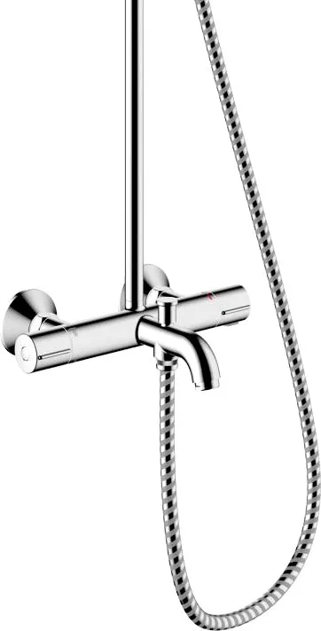 Душевая стойка Hansgrohe Vernis Blend 26274000 Showerpipe 200 1jet, с термостатом, хром Sancos — официальный сайт