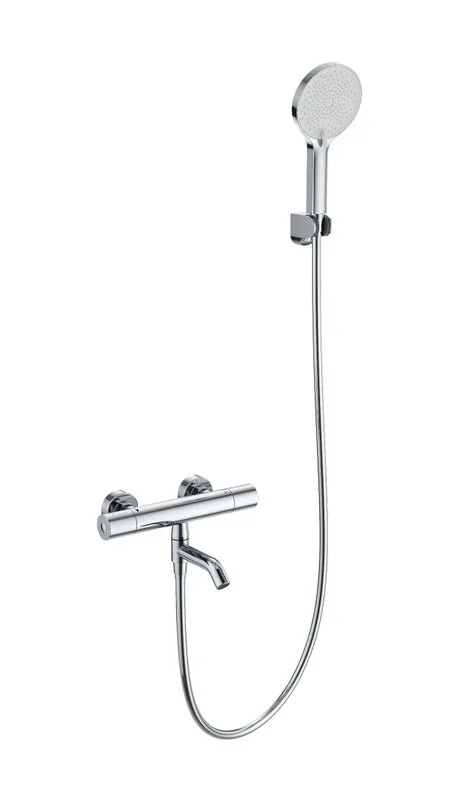Термостатический смеситель Wonzon & Woghand WW-B3013-A1-CR, для ванны с душем, хром Sancos — официальный сайт