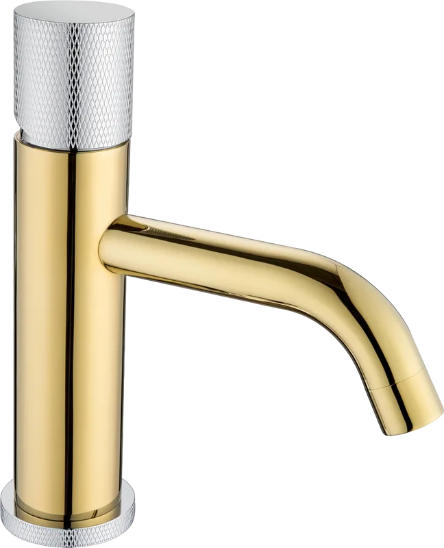 Смеситель для раковины Boheme Stick 121-GCR.2 gold touch chrome Sancos — официальный сайт