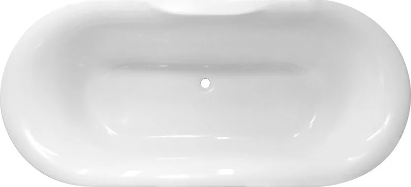 Ванна из искусственного камня Эстет Лион ФР-00000684 без опоры 175x80 см, отдельностоящая, белая, ов Sancos — официальный сайт