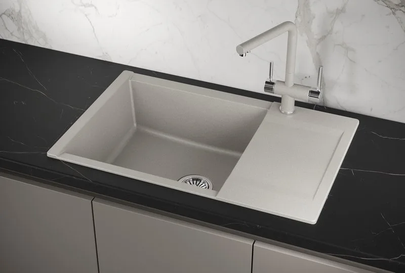 Мойка кухонная Granula Estetica 7807, базальт Sancos — официальный сайт