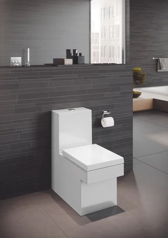 Крышка-сиденье Grohe Cube Ceramic 39488000 с микролифтом Sancos — официальный сайт