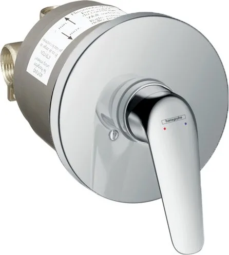 Встраиваемый смеситель Hansgrohe Novus 71068000 С ВНУТРЕННЕЙ ЧАСТЬЮ Sancos — официальный сайт