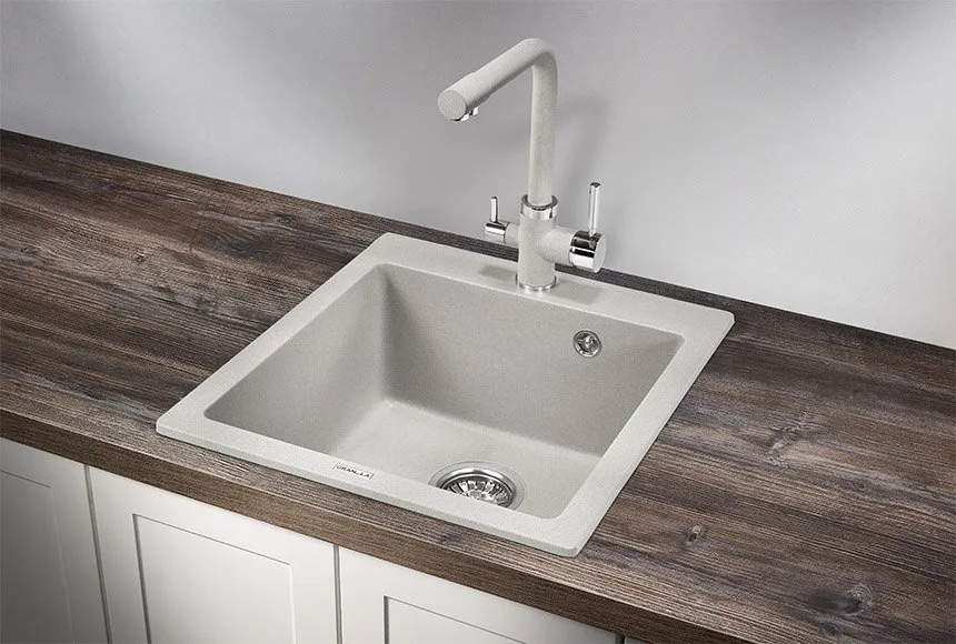 Мойка кухонная Granula 4651, базальт Sancos — официальный сайт