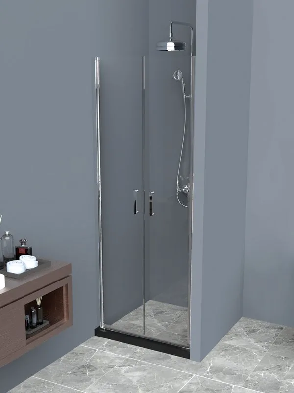 Душевая дверь в нишу BelBagno Uno B-2-70-C-Cr стекло прозрачное Sancos — официальный сайт